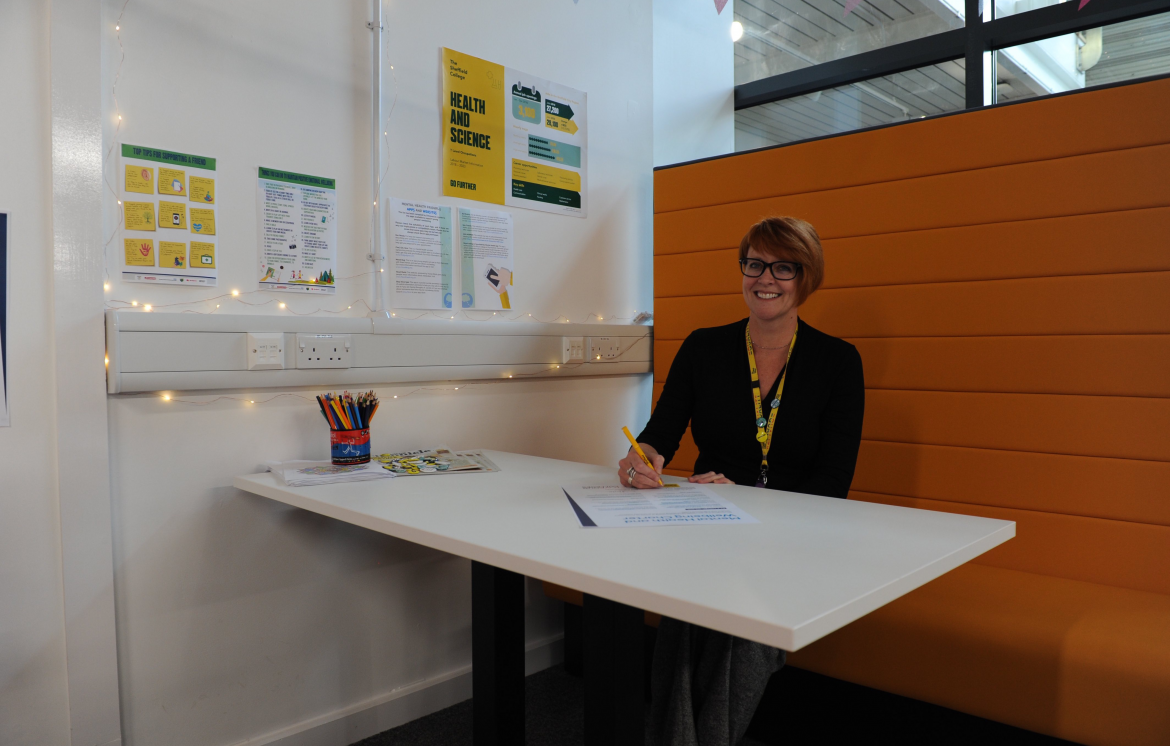 The Sheffield College signs up to new mental health scheme