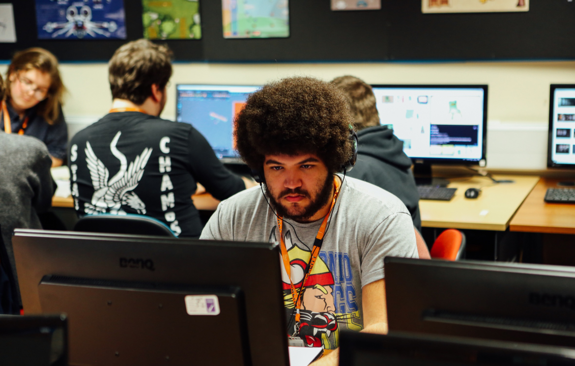 Games development students take part in the Global Jam 2020
