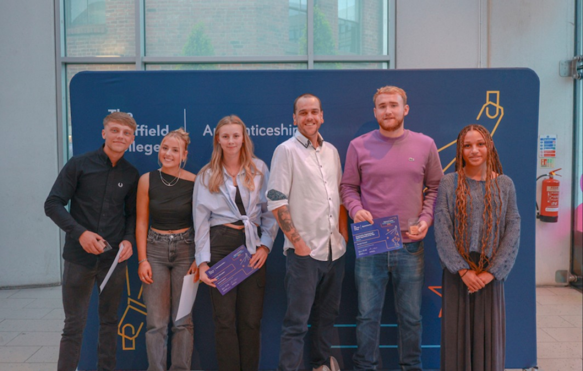 Talented apprentices celebrated at The Sheffield College awards ceremony