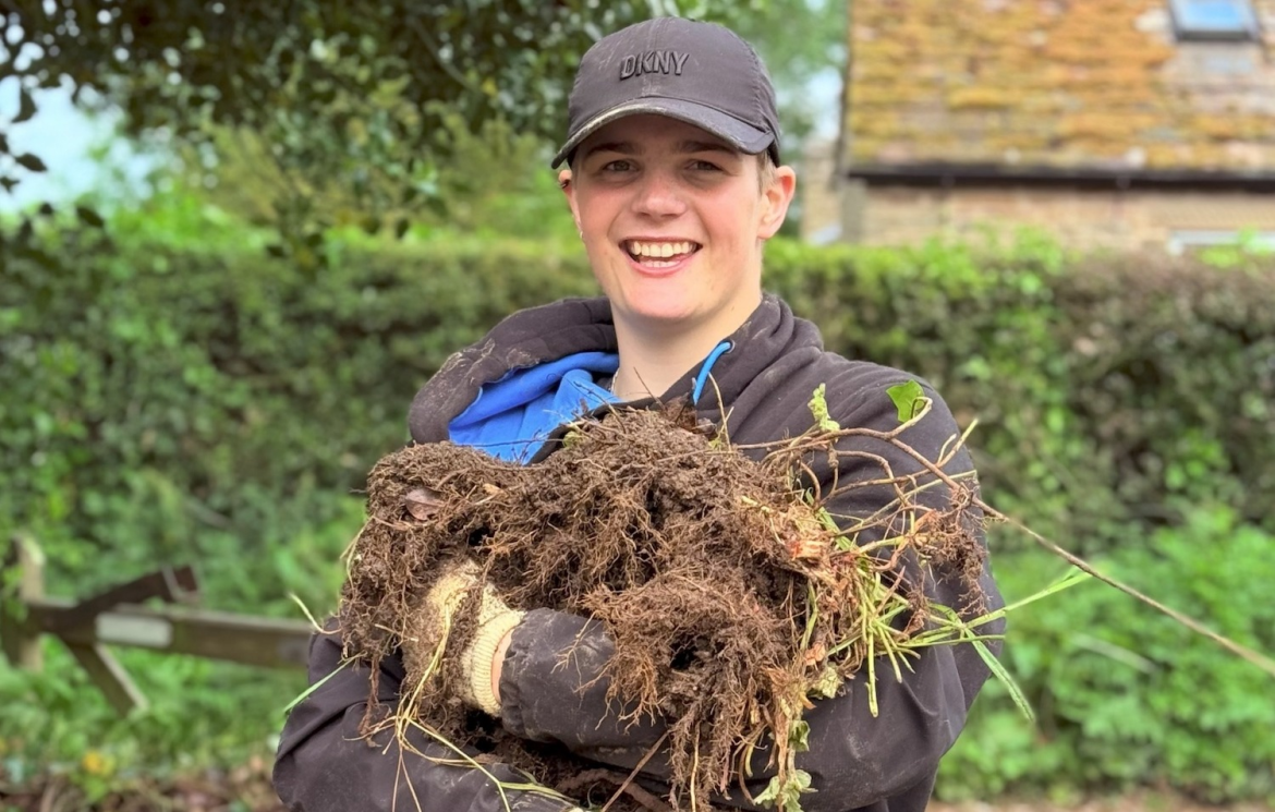 Students from The Sheffield College King’s Trust Programme complete environmental project with Whirlow Hall Farm