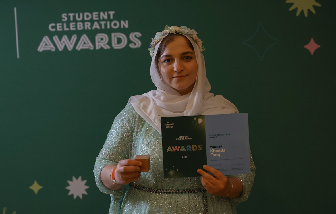 The Sheffield College student awards celebrate achievement and resilience