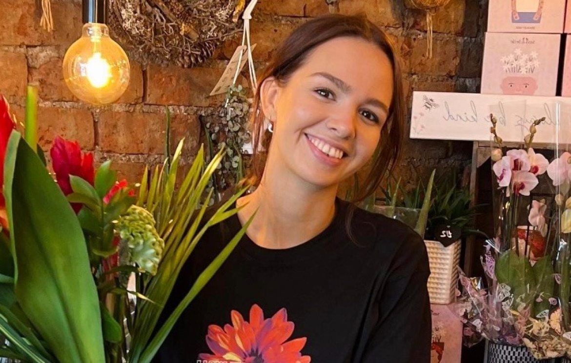 Floristry student celebrates winning WorldSkills UK gold medal
