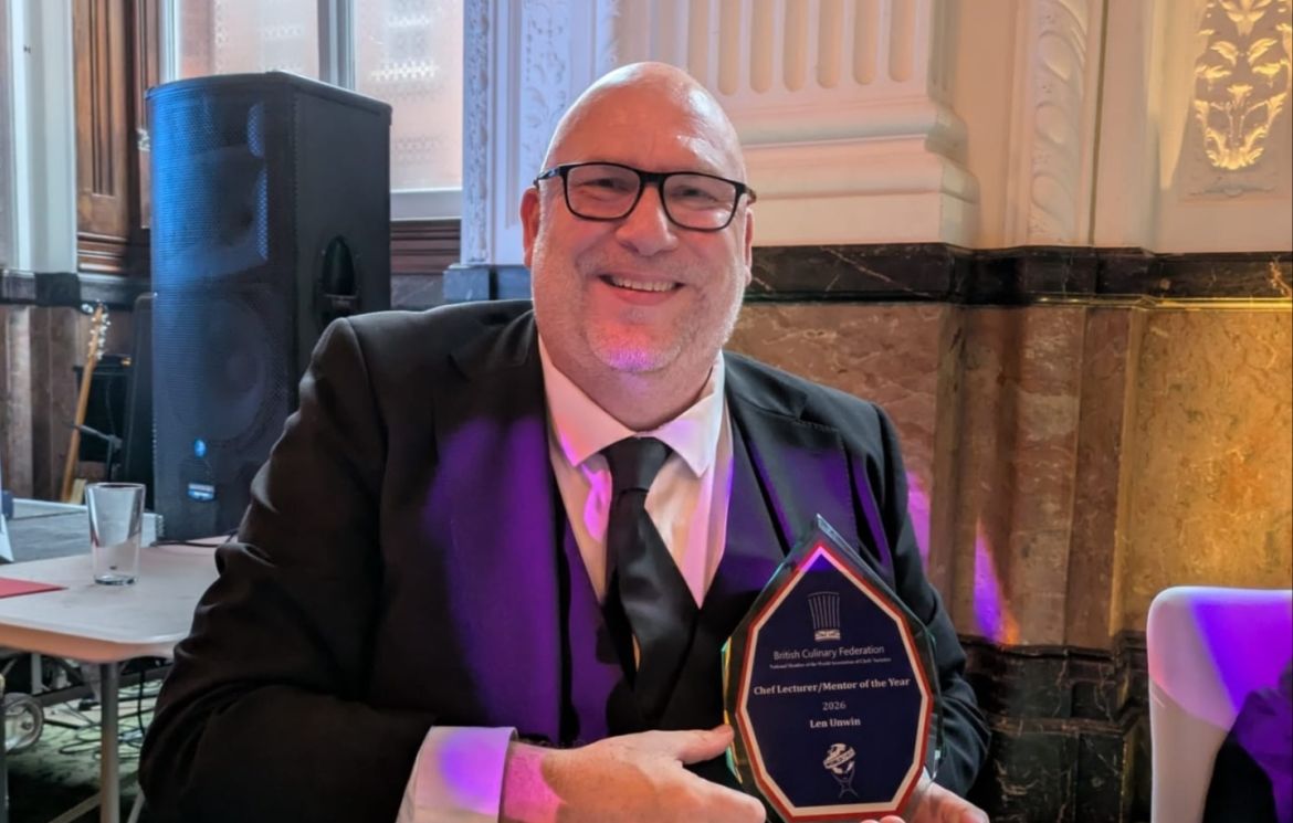 National award win for ‘industry legend’ at The Sheffield College
