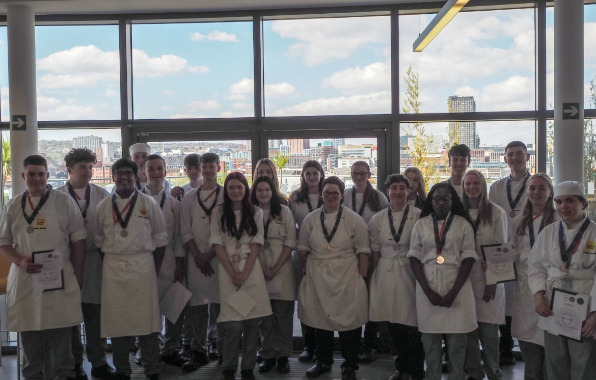 International Salon Culinaire medal haul for students at The Sheffield College