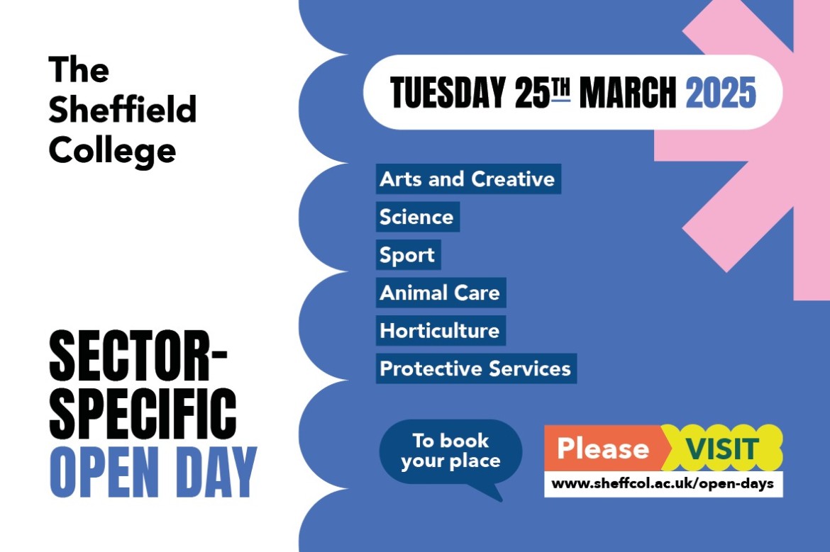 Book onto our next Sector Specific Open Day