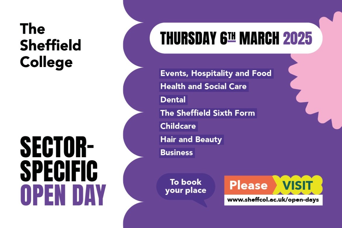 Book onto our next Sector Specific Open Day